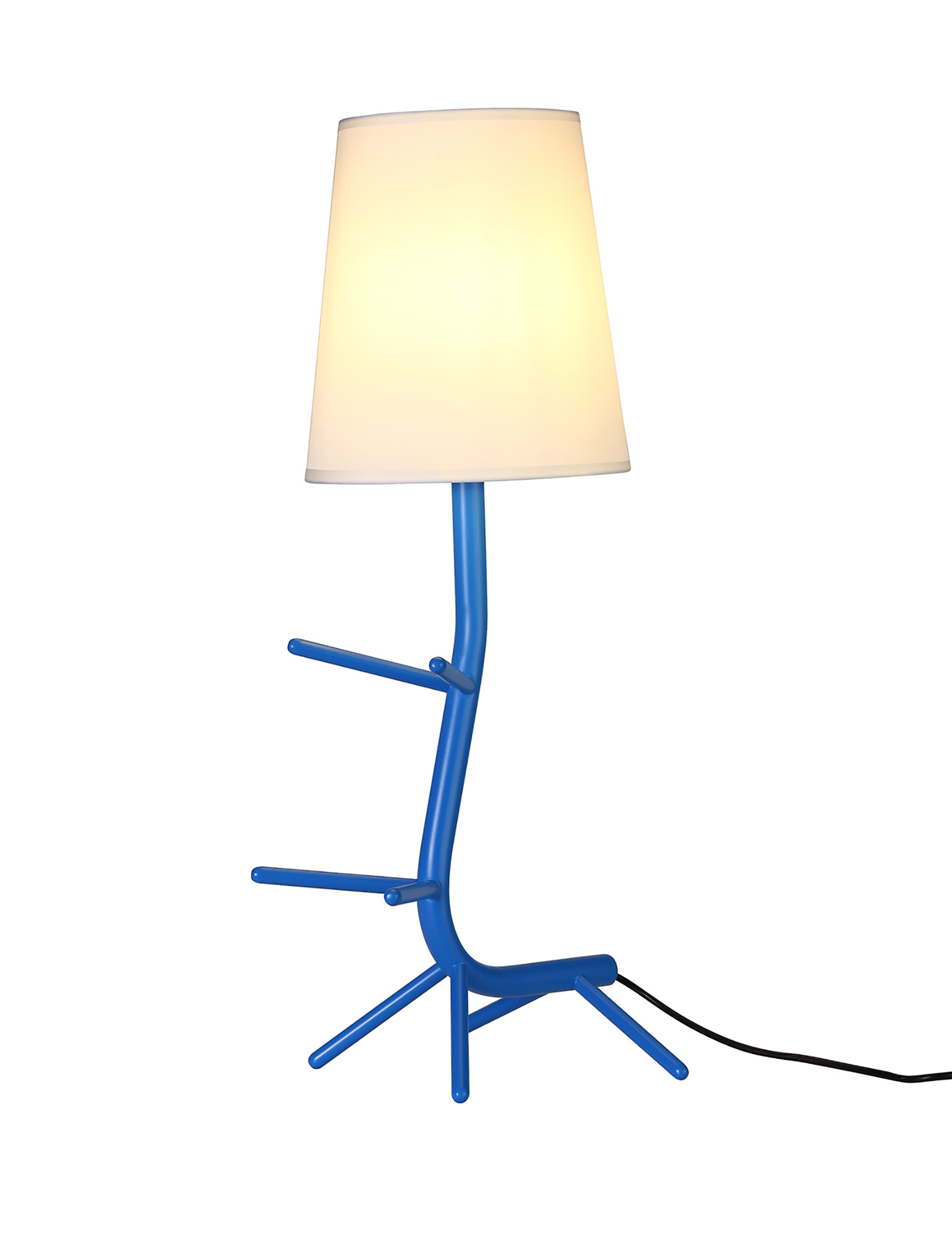 M7253  Centipede Table Lamp 1 Light Blue